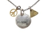 Sunku サンク　39Plate Necklace　サンキュープレート ネックレス　シルバー　ウッドストック フェスティバル