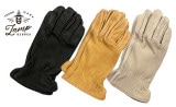 LAMP GLOVES ���ץ������֡�UTILITY GLOVE STANDARD���桼�ƥ���ƥ������������֡�����������ɡ�2����BLACK/CAMEL����������Made in JAPAN