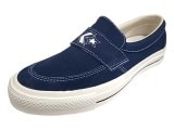 CONVERSE コンバース　CS LOAFER SK ローファー　NAVY ネイビー　CHEVRON & STAR シェブロン&スター　1CL664　ローカット　スニーカー