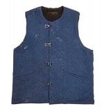 BAA × TAC　Vintage Re-Make Boa Vest ヴィンテージ　リメイク　ボア　ベスト　Lサイズ　BOW & ARROW × TAC　別注　コラボ|BAA BOW & ARROW