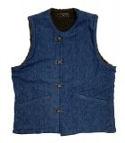 BAA �� TAC��40's Vintage Re-Make Boa Vest ������ơ�������ᥤ�����ܥ����٥��ȡ�L��������BOW & ARROW �� TAC�������������