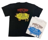 PORKCHOP GARAGE SUPPLY ポークチョップ ガレージサプライ　PORK BACK S/S TEE　ポークバック　Tシャツ 半袖　2色（WHITE/BLACK）