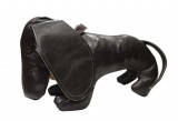 GLAD HAND グラッドハンド　×　The REAL McCOY'S　ザ リアルマッコイズ　Personality Pet　パーソナルペット　ダークブラウン　ぬいぐるみ　レザー製　10th ANN