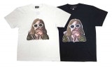 bend(s)　ベンズ　5.6oz short sleeve tee KC　カートコバーン　Tシャツ　2色（WHITE/BLACK）