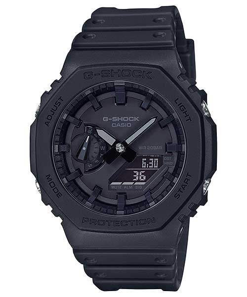 CASIO GA-2100 ブラック 腕時計 gショック ジーショック G-SHOCK クオーツ GA-2100-1A2 2100 ワールド