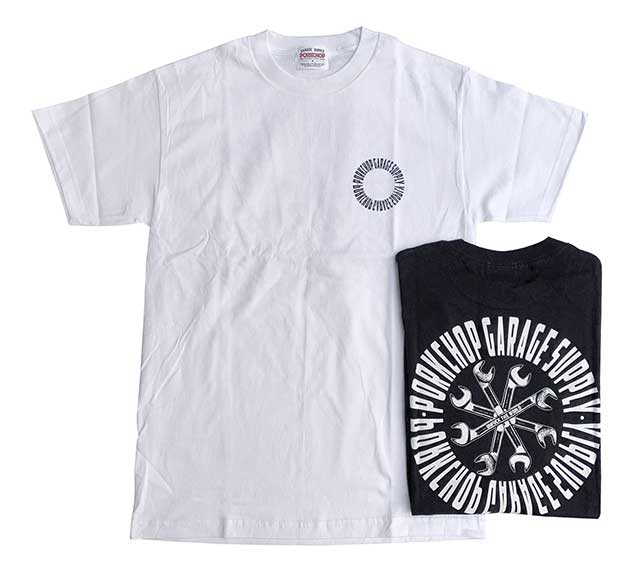 PORKCHOP GARAGE SUPPLY ポークチョップ ガレージサプライ Wrench TEE 
