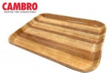 CAMBRO CAMTRAY SQUARE Lサイズ　キャンブロ カムトレー　NATURAL ナチュラル　お盆　カフェトレー　MADE IN USA アメリカ製