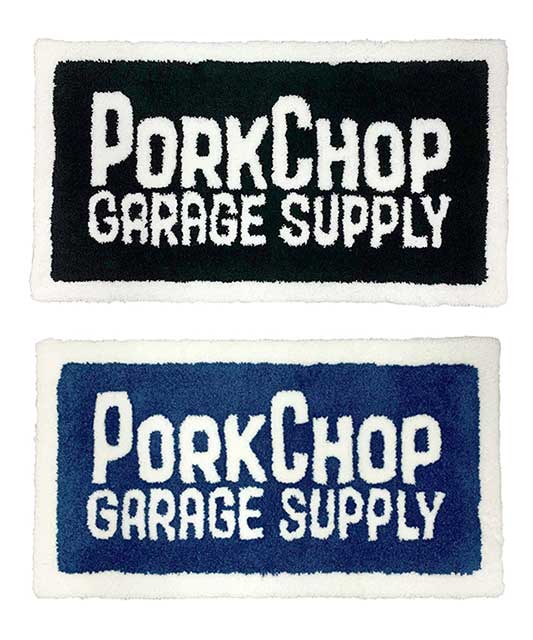 PORKCHOP GARAGE SUPPLY ポークチョップ ガレージサプライ SQUARE RUG 