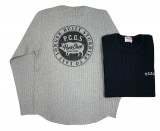 PORKCHOP GARAGE SUPPLY ݡå 졼ץ饤CIRCLE PORK THERMAL ݡ ޥ T2GRAY/BLACK