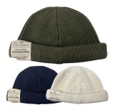 Nigel Cabourn ʥ롦ܥBEANIE COTTON ӡˡ åȥ3(GREEN/NAVY/IVORY)åӡˡMADE IN JAPAN