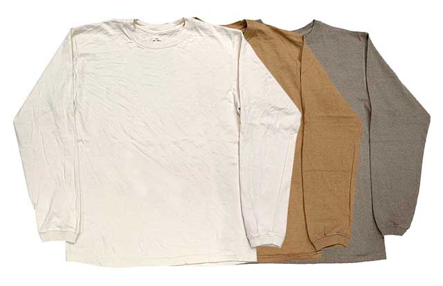 Good On グッドオン ORGANIC L/S CREW TEE オーガニック ロング 