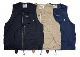 CMF OUTDOOR GARMENT コムフィ アウトドア ガーメント　OVERLAY VEST オーバーレイ ベスト　3色(BLACK/TAN/NAVY)　COMFY
