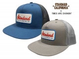 STANDARD CALIFORNIA × TAC スタンダードカリフォルニア別注　ワッペン　メッシュキャップ　2色（BLUE/GRAY）