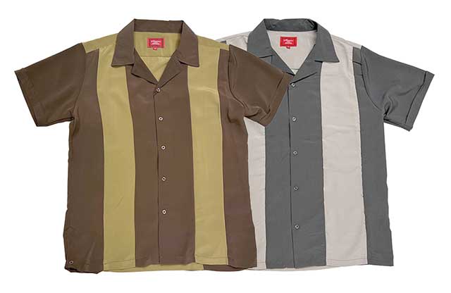 Mexico Cube Shirts メキシコ キューバシャツ 2トーン 2色（BROWN/GRAY