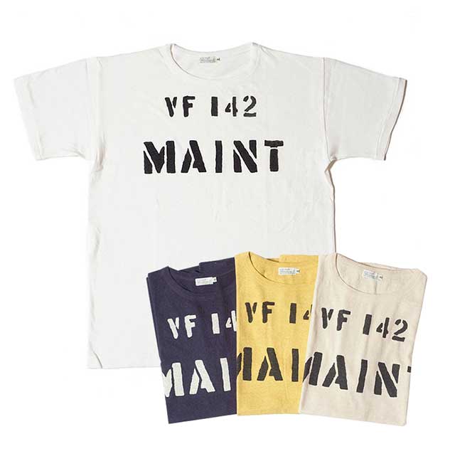 WAREHOUSE ウエアハウス Lot 4091 USN SKIVVY SHIRTS MAINT 半袖 T 