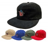 PORKCHOP GARAGE SUPPLY ポークチョップ ガレージサプライ　OLD PORK CORDUROY CAP　オールドポーク コーデュロイ　キャップ　帽子　5色(BLACK/OLIVE/