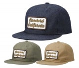 STANDARD CALIFORNIA スタンダードカリフォルニア　SD Script Logo Patch Cap スクリプト ロゴ パッチ キャップ　帽子　3色(Indigo/Olive/Beig
