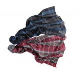 remilla レミーラ　ウールチェックストール　R22-3431　2022 Autumn/Winter -2nd-