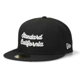 STANDARD CALIFORNIA ����������ɥ���ե���˥� �� NEW ERA �˥塼���顡59Fifty Logo Cap������ ����åס�˹�ҡ�BLACK �֥�å�
