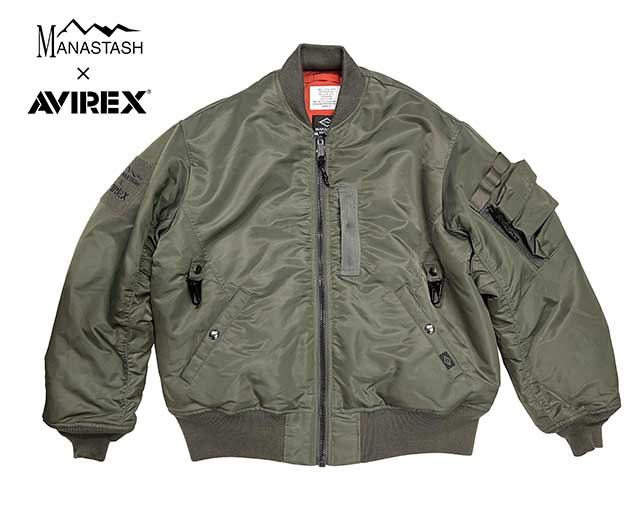 MANASTASH × AVIREX マナスタッシュ × アヴィレックス FIELD MA-1