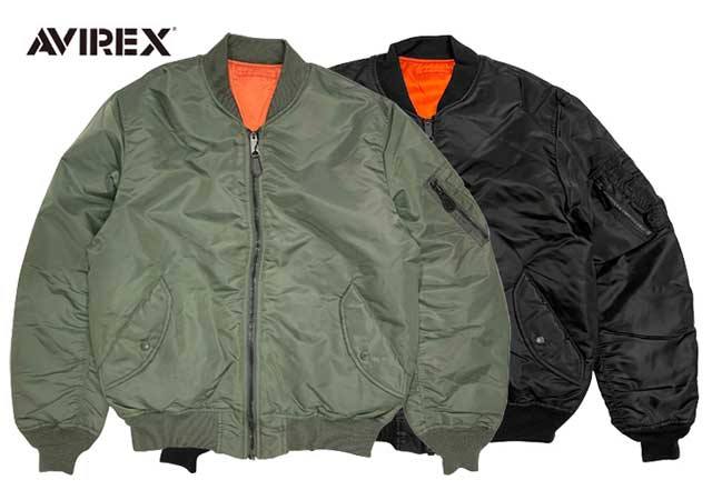 AVIREX アヴィレックス MA-1 COMMERCIAL MA-1 コマーシャル 2色(73
