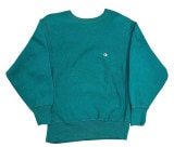 90's CHAMPION チャンピオン REVERSE WEAVE　GREEN 刺繍タグ size MEDIUM　リバースウィーブ　スウェット 【VINTAGE ヴィンテージ】【中古】【店舗試着不可