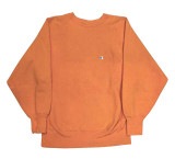 90's CHAMPION チャンピオン REVERSE WEAVE　ORANGE　刺繍タグ size LARGE　リバースウィーブ　スウェット 【VINTAGE ヴィンテージ】【中古】
