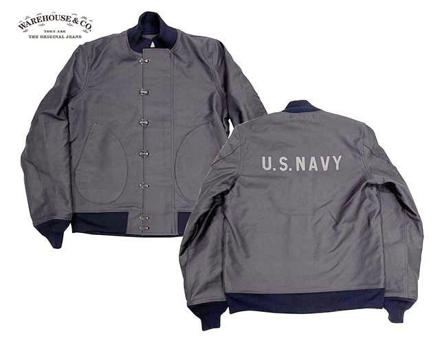 ウエアハウス 2182 N-1 WINTER JACKET 7HOOK WAREHOUSE ウエアハウス Lot 2182 N-1 WINTER JACKET 7HOOK FRONT NAVY