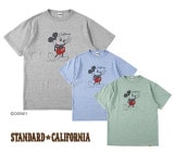 【SALE 20%OFF】DISNEY × STANDARD CALIFORNIA ディズニー×スタンダードカリフォルニア　SD 88/12 California T　カルフォルニア Tシャツ　3色（