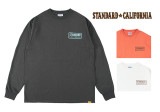 STANDARD CALIFORNIA スタンダードカリフォルニア　SD Heavyweight Box Logo Long Sleeve T　半袖 Tシャツ　3色(BLACK/WHITE/ORANG