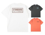 STANDARD CALIFORNIA スタンダードカリフォルニア　SD Heavyweight Box Logo T ヘヴィーウェイト ボックス ロゴ Ｔシャツ　半袖　3色(BLACK/WHITE/