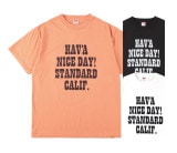 STANDARD CALIFORNIA スタンダードカリフォルニア　SD US Cotton H.N.D. Logo T  USコットン ハブアナイスデイ ロゴ Tシャツ　半袖
