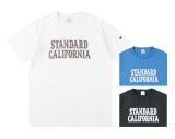 STANDARD CALIFORNIA スタンダードカリフォルニア × Champion チャンピオン　SD T1011 ティーテンイレブン　ロゴ Ｔシャツ　半袖　