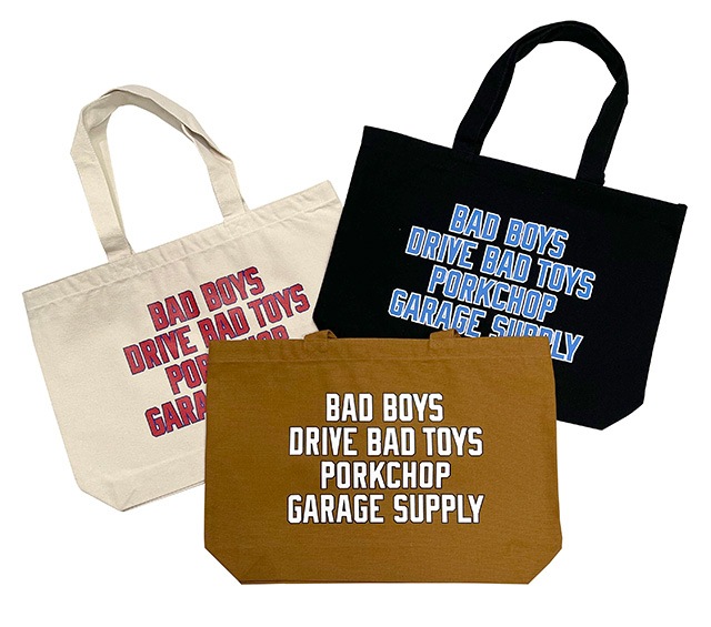 PORKCHOP GARAGE SUPPLY ポークチョップ ガレージサプライ TOTE BAG
