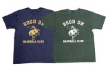 Good On グッドオン　GO BASEBALL CLUB TEE ベースボールクラブ　Ｔシャツ　半袖　2色(P-NAVY/P-DGREEN)