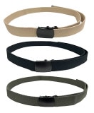 USタイプ トラウザーベルト 4色（BLACK/OLIVE/KHAKI）MENS LADYS　ガチャベルト