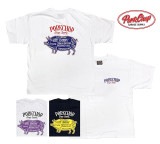 PORKCHOP ポークチョップ　PORK BACK TEE ポーク バック Tシャツ　2色(BLACK/WHITE/GRAY)　半袖　23SS