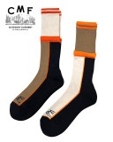 ��SALE 10%OFF��CMF OUTDOOR GARMENT ����ե� �����ȥɥ� �������ȡ�CMF 2P SOX��White&Beige����󥺡�������2�����åȡ�ONE SIZE(25-29cm)��COMFY