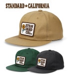 ��SALE 20%OFF��STANDARD CALIFORNIA ����������ɥ���ե���˥���SD Poppy Logo Patch Twill Cap���ݥԡ������ѥå��ĥ��륭��åס�3��