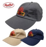 PORKCHOP GARAGE SUPPLY ポークチョップ ガレージサプライ　FIRE BLOCK CAP ファイア ブロック キャップ　帽子　3色(CHARCOAL/KHAKI/NAVY)
