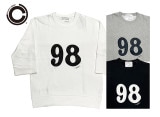Cloveru クローバル NUMBER 98　ナンバー98　7分袖　3色（Washed White/Washed Gray/Solid Black）