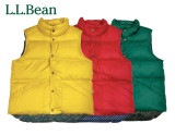 【SALE 50%OFF】 L.L.Bean エルエルビーン　トレイルモデルダウンベスト　82　3色（DARK RED/FIELD GOLD/EMERALD SPRU）