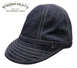 WAREHOUSE �������ϥ�����Lot 5242 DENIM CAP �ǥ˥� ����åס�FREE��������NON WASH���ꥸ�åɡ�MADE IN JAPAN