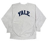 90's CHAMPION チャンピオン REVERSE WEAVE SWEAT　YALE　パッチプリント　HEATHER GREY　size XX-LARGE　リバースウィーブスウェット【USED 