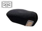 THE H.W.DOG & co.　ドッグ　BASIC BERET　ベーシックベレー帽　BLACK ブラック