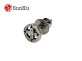 Sunku サンク　Medicine Wheel Silver Pierce メディスン ホイール シルバー ピアス　片耳用　SILVER925 シルバー　SK-196-MDW