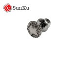 Sunku サンク　Star Concho  Silver Pierce スター コンチョ シルバー ピアス　片耳用　SILVER925 シルバー　SK-196-STC