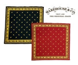 WAREHOUSE���������ϥ�����Lot 5241 BANDANA �ɥߥ�����(DOMINO)���Х���ʡ�2����BLACK/RED��