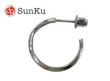 Sunku サンク　SILVER TRIANGLE PIERCE  シルバー トライアングル ピアス　LARGE SIZE　片耳　SILVER925 シルバー　SK-210-TRG