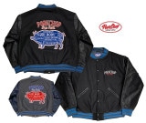 PORKCHOP GARAGE SUPPLY ݡå 졼 ץ饤MELTON VARSITY JACKE ȥ Сƥ 㥱åȡ󡡥쥶꡼